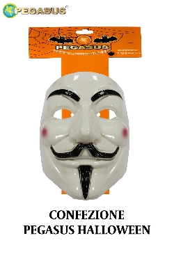 MASCHERA ANONIMOUS DI HALLOWEEN (CF 36 PZ)